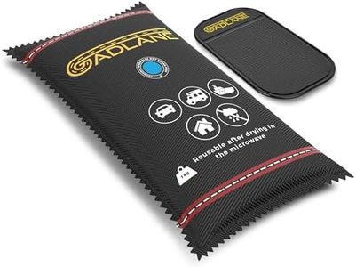 GADLANE X-Large Reusable Car Dehumidifier 1KG - Car Moisture Absorber with Dashboard Anti-Slip Mat Eliminates Foggy Windscreen - Home, Wardrobe, Car Condensation Absorbers Silica Gel Bags 1KG