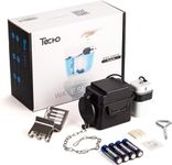 Techo Touchless Toilet Flush Kit with 8” Sensor Range, Adjustable Sensor Range and Flush Time, Automatic Motion Sensor Toilet Flush Kit Powered by Batteries