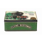 Elite Gift Boxes Flying Scotsman Deep Rectangular Tin 195 x 154 x 75mm