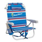 TECNOVOZ Tommy Bahamas 2000998 Folding Backpack Beach Chair with Handles