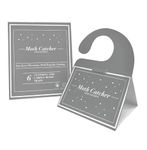 Gine London | 6 Moth Traps I Moth Catcher I Non Toxic repellent I Protects Clothes, Carpets | Effective Pheromone Traps | (Grey) For Monitoring purposes only