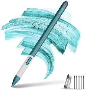 TNRV Kindle Scribe Pen Replacement for Kindle Scribe 11" 2025 and Colorsoft 11",Scribe Pen with 4096 Pressure Sensitivity,Silicone Grip with Anti-Roll Design,Tilt Support,Eraser,Magnetic Attach,5 Tips