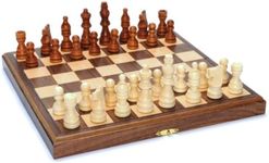 WE Games- Foldable Wood Travel Ches