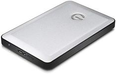 G-Technology 2TB G-DRIVE mobile USB 3.0 Portable External Hard Drive, Silver - 0G06072-1