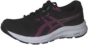 ASICS Gel-Contend 8, Women's Sneakers, Black (Black Pink Rave), 40.5 EU/UK 7, Black Pink Rave, 9 AU