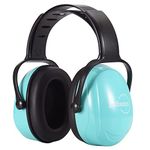 Iwinna Kids Ear Protection Noise Cancelling Earmuffs for Autism Baby Children Toddler, Green