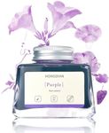 Asvine Hongdian Fountain Pen Bottled Ink Purple Color, 60ml Non Carbon Inkwell Bottle, Artist Calligraphy Ink