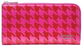 kate spade new york Women's Zip Around Continental Wallet, Pink Multi, One Size