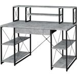 Acme Furniture Amiel Desk, Gray