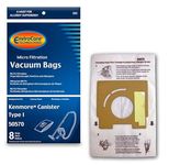 Kenmore 50570 Micro Filtration Canister Bags 8 in a pack