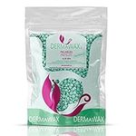 Dermawax Aloe Vera Film Wax Hot Wax Beads for Depilation Full Body Hair Removal Waxing- Stripless Wax ​For Home or Professional Use For all type of Skin Waxing Kit for Hair Removal at Home 1kg