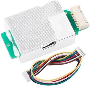 JESSINIE MH-Z19E Infrared Carbon Dioxide Sensor Air Quality Monitoring CO2 Concentration Detection Sensor Module 4.5～5.0VDC 400-10000ppm CO2 Gas Sensor with Terminals Cable Pin Type