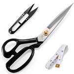 Left Handed Sewing Scissors 10 inch(White)