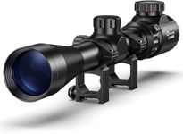 CVLIFE 3-9x40 Rifle Scope, Red & Gr