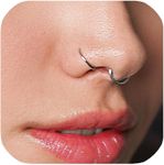 925 Sterling Silver Nose Ring Hoop 