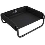 Black Elevated Dog Bed with Raised Sides (Small) 67023