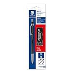 STAEDTLER 780 C BKP6 Mars Technico Leadholder Clutch Pencil with Built-In Sharpener - HB, 2mm Line Width (Pack of 1 + FREE Eraser)