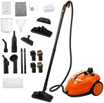 WICHEMI Steam Cleaner with Extension Pole, 71 oz, Steam Cleaner for Home, Adjustable Steam Pressure, 26 Accessories, Handheld Steam Cleaner for Walls, Gaps, Hard Floors, and Tiles