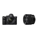 Sony Alpha 7 II | Full-Frame Mirrorless Camera with Sony 28-70 mm f/3.5-5.6 Zoom Lens & SEL50F18F E Mount Full Frame 50 mm F1.8 Prime Lens - Black