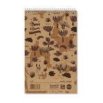 Rhino Recycled Shorthand Notebook, 160 Page / 8mm Lined Notepad, 1 Pack, Reporters Spiral Notebook, Wirebound Writing Pad