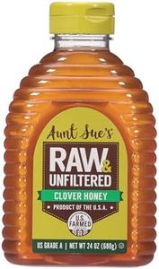 Aunt Sue Raw & Unfiltered USA Clover Honey From Local USA Beekeepers, 24 oz
