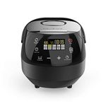 CleverChef 14-in-1 Multi Cooker, Stew, Roast, Slow Cooker, Steam, Bake, Bread Maker, Rice Cooker, Soup Maker and more, Cooks 5 Portions, Charcoal