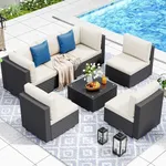YITAHOME 7 Pieces Patio Furniture S
