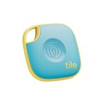 Tile by Life360 Mate (2024) Bluetooth Tracker, Keys Finder and Item Locator for Keys, Bags and More. Phone Finder. Both iOS and Android Compatible. 1-Pack (Aqua Lemon)