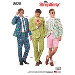 Simplicity Creative Patterns US8528AA Sewing Pattern Costumes, AA (34-36-38-40-42)