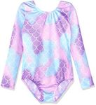 HOZIY Toddler Girls Gymnastics Leotards Toddlers 2t 3t Long Sleeve 18-24 Months Mermaid