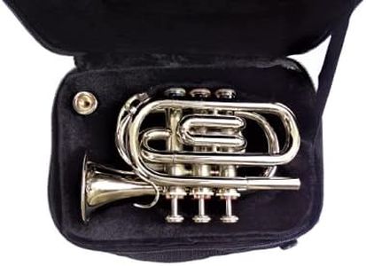 SHREYAS POCKET TRUMPET B-FLAT NICKEL