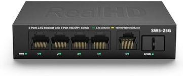 5 Port 2.5GB Ethernet Switch Unmana