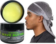 Veeta Superior Wave Butter Superior Silverback Gray Velvet Durag Bundle