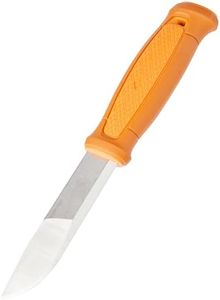 Morakniv Kansbol Stainless Steel Fixed-Blade Survival Knife With Sheath, Burnt Orange, 4.3 Inch
