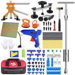 Super PDR 52pcs PDR Kits Auto Car Body Paintless Dent Repair Removal Tools Kit