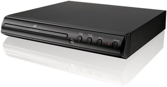 GPX D200B DVD/CD Player Progressive Scan 2 Channel (Black)