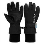 Jan & Jul Toasty-Dry Waterproof Snow Gloves for Boys and Girls (Black, Size XL: 8-10Y)