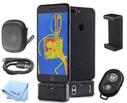 FLIR One Pro LT Pro-Grade Thermal Camera for iOS Smartphones with Accessory Bundle