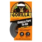 Gorilla 3044401 Tape Handy Roll, 1 Pack, Black