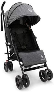 Betti Gran Stroller (Charcoal) - Prams & Strollers, Super Lightweight, Travel Pram, Compact