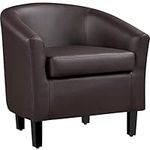 Yaheetech Leather Club Chair, Faux 