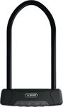 ABUS U-lock Granit Plus 470 and SH B Bracket, Bike Lock with Plus Cylinder for Tamper Protection, ABUS Security Level 12, Black, 23 cm