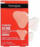 Neutrogena Stubborn Acne Pimple Patches, Acne Treatment for Face, Ultra-Thin Hydrocolloid Patches Provide Optimal Healing for Pimples, 2 Sizes, 10 Patches