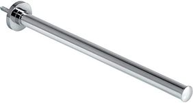 Gedotec Extendable Handtowel Rod | Towel Bars Made from Durable, Polished & Chrome-Plated Aluminium | Model TOWELL | Wall Mounted Towel Rack for All Kinds of Bathrooms | with 1 Rod | 1 Piece