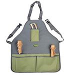 Esschert Design Garden Tool Apron, Gray