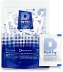 2 Gram Pack of 100 "Dry&dry" Silica Gel Packets Desiccant Dehumidifiers