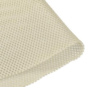 uxcell Beige Speaker Mesh Grill Stereo Fabric Dustproof 0.5x1.45M 20 x 57 inch