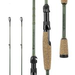 KastKing Spartacus II Twin Tip Fishing Rods, Spin - 6'2" - ML Power - Fast