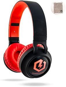 PowerLocus Casque Enfant Bluetooth, Casque Audio sans Fil pour Enfants, Bluetooth 5.3 Confortable Pliable Casque avec Micro intégré, Volume limité à 85db, Réglable, Micro SD Carte Slot, Lumières LED
