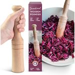 Sauerkraut Pounder - Solid Wooden Tamper for Sauerkraut Kimchi and Meat Tenderizing